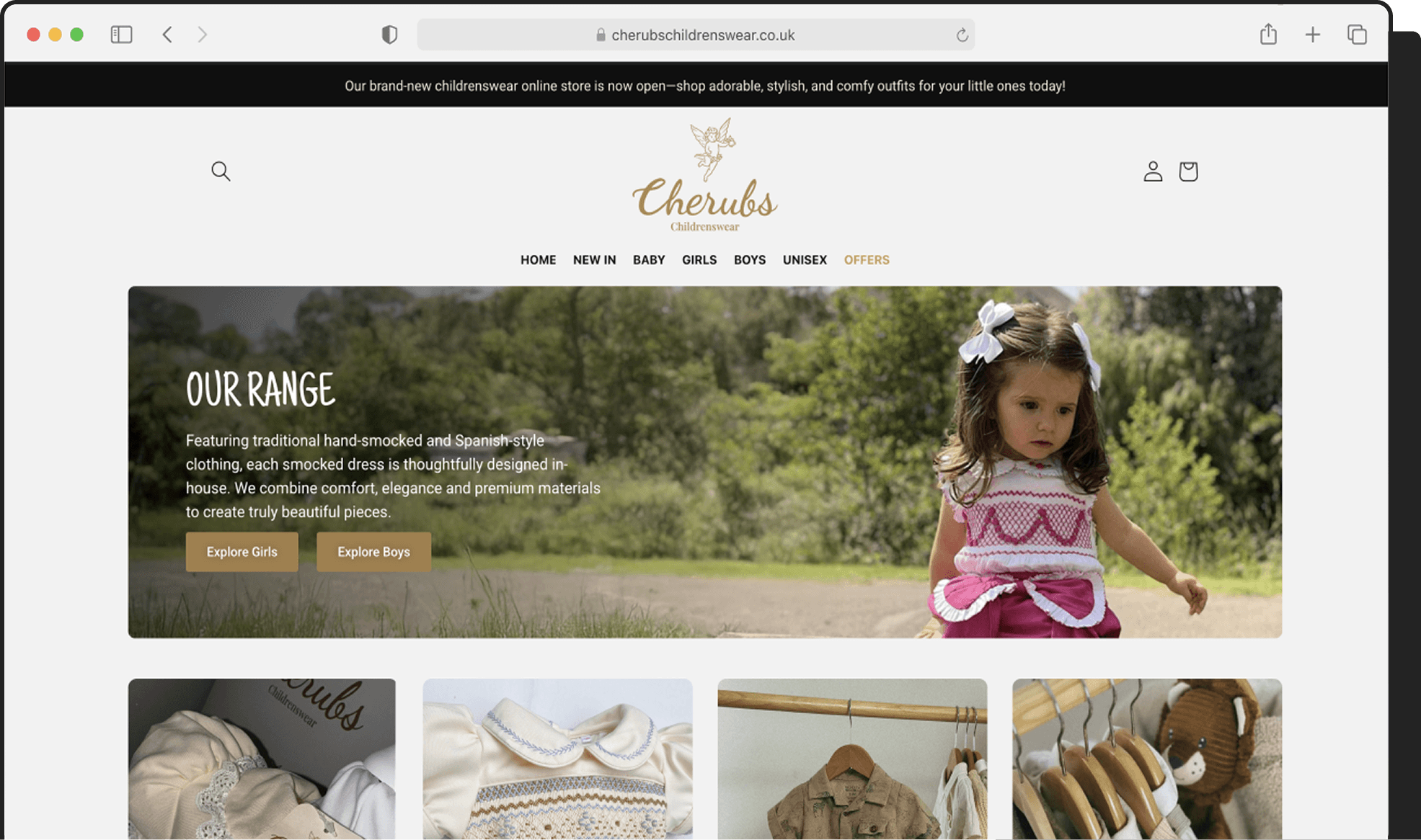 Website example