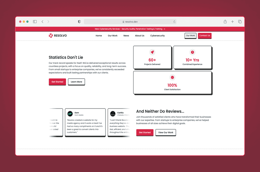Resolvo Website gallery image 2